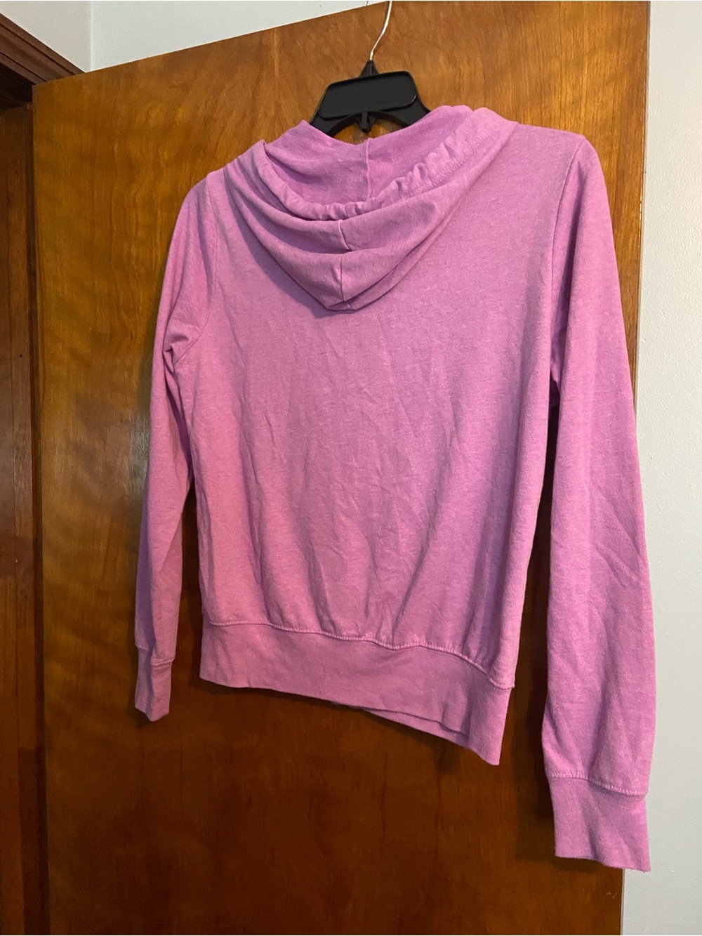 Hello Kitty Pink Zip Hoodie with Graphic Front - Picture 2 of 3